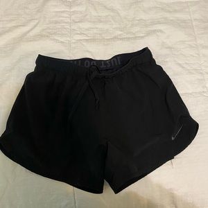 Nike Dri-fit black shorts Xsmall